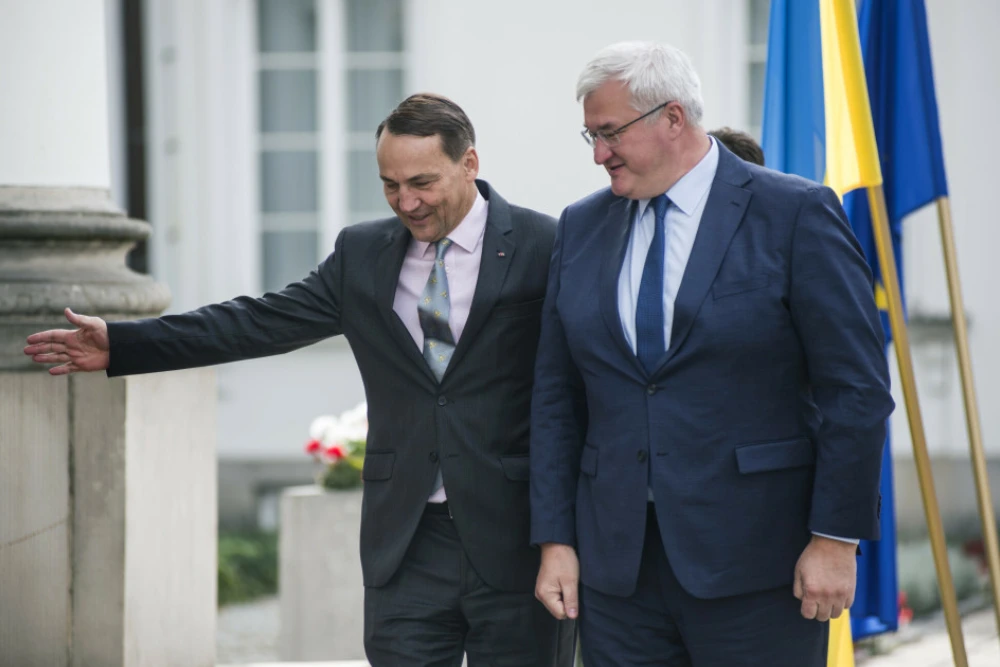 Радослав Сікорський та Андрій Сибіха