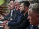Володимир Зеленський на переговорах