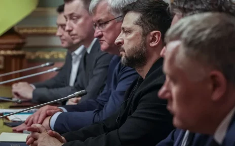 Володимир Зеленський на переговорах