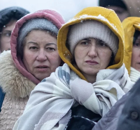 українські біженці у Польщі