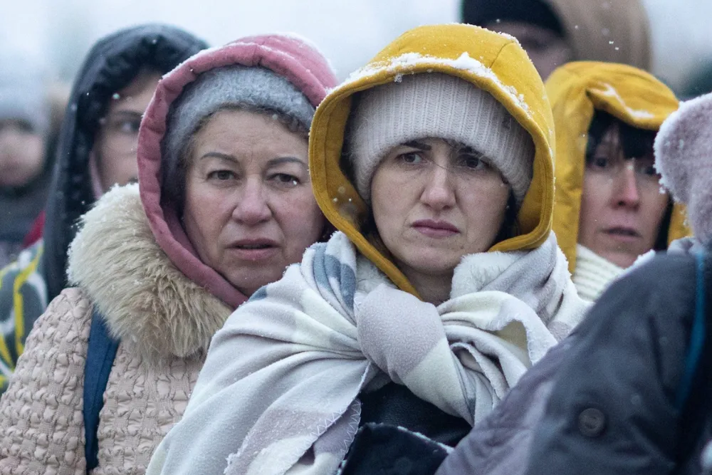 українські біженці у Польщі