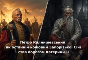 Петро Калнишевський - останній кошовий Запорізької Січі