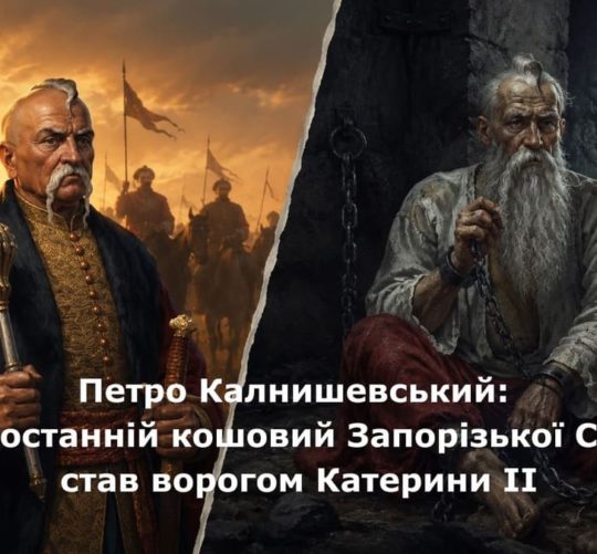 Петро Калнишевський - останній кошовий Запорізької Січі