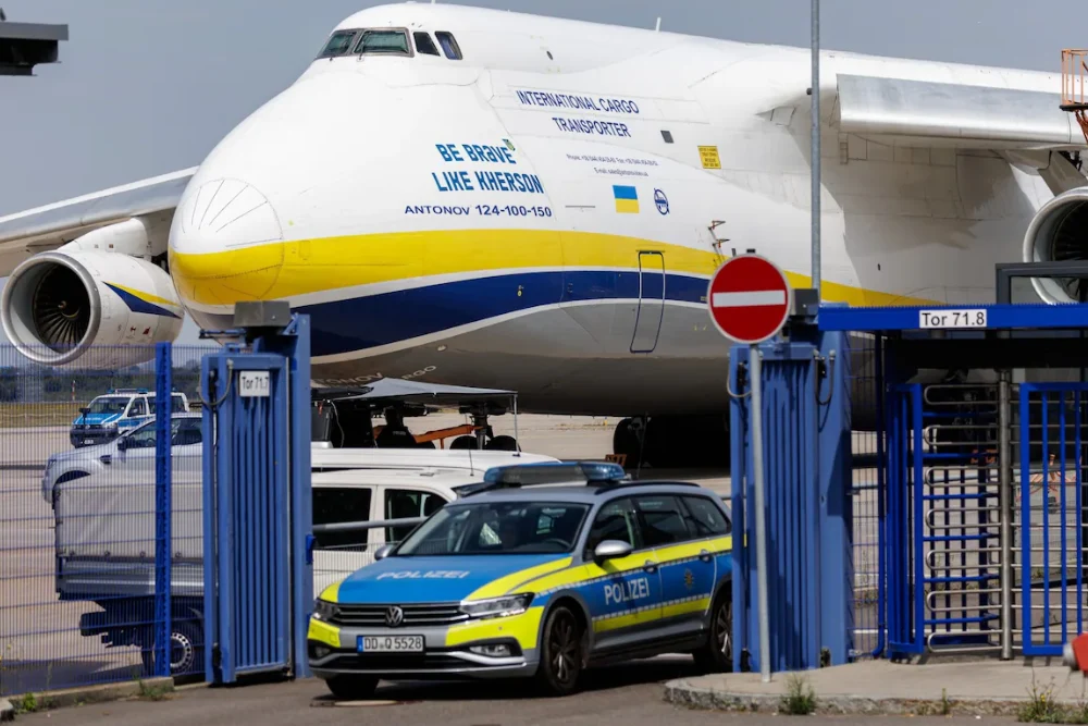 Дрон було знайдено поблизу українського вантажного літака «Антонов»