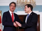 Державний секретар США Марко Рубіо зустрічається з міністром закордонних справ Великої Британії Едом Мілібандом у Державному департаменті у Вашингтоні, округ Колумбія, США, 5 серпня 2026 року