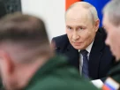 Володимир Путін на пораді з військовими геенералами