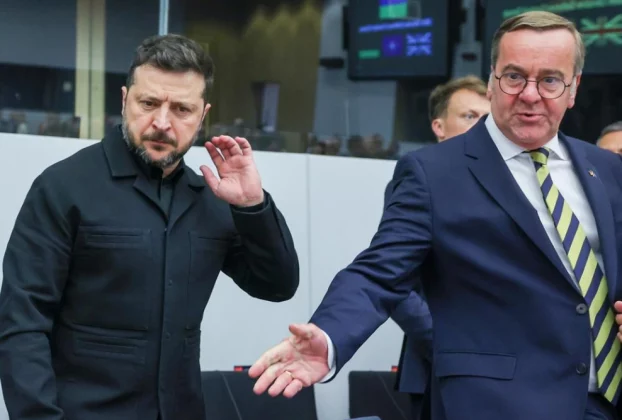Володимир Зеленський та Борис Пісторіус