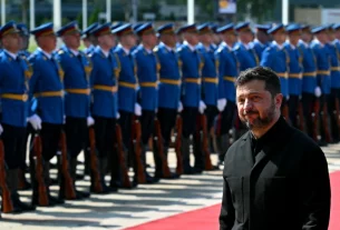 Володимир Зеленський у Сербії