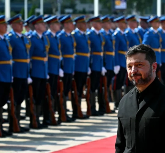 Володимир Зеленський у Сербії