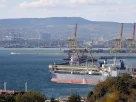 Новоросійськ 11 жовтня 2022 року, на фото нафтовий танкер. Один із найбільших об’єктів з переробки нафти та нафтопродуктів на півдні Росії
