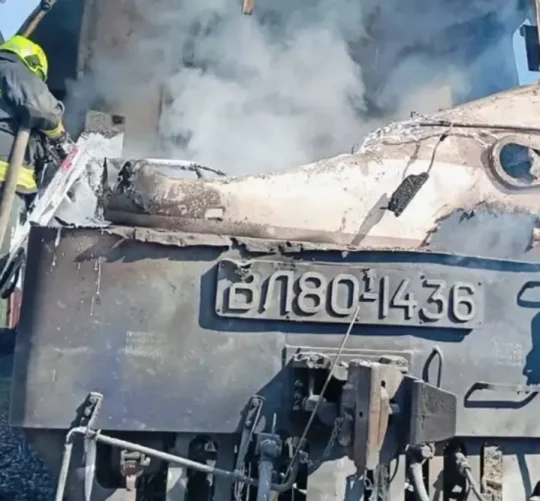 обстріл цивільного потяга Росією з безпілотника