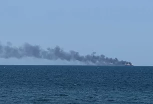 Минулого місяця біля узбережжя Одеси (Україна) сталося зіткнення суден. Російська військова операція призвела до майже повного припинення судноплавства до та з цього порту