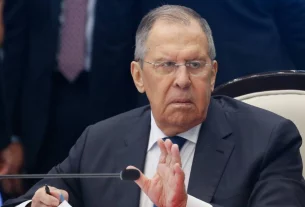 Міністр закордонних справ Росії Сергій Лавров.