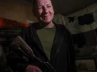 42-річний Сергій Криницький, військовослужбовець 24-ї окремої механізованої бригади Збройних сил України, який провів 346 днів на ізольованій позиції на передовій у місті Часів Яр, Донецької області