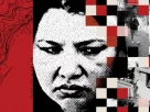 ілюстрація Насті Березовської яка вчинала замах на українського алігарха та загинула від своїх замовників
