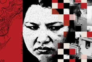 ілюстрація Насті Березовської яка вчинала замах на українського алігарха та загинула від своїх замовників