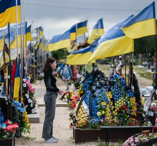 військове кладовище у Україні