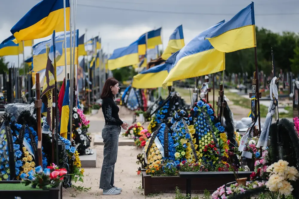 військове кладовище у Україні