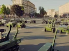 Парад бойових роботів на Хрещатику на день Незалежності України