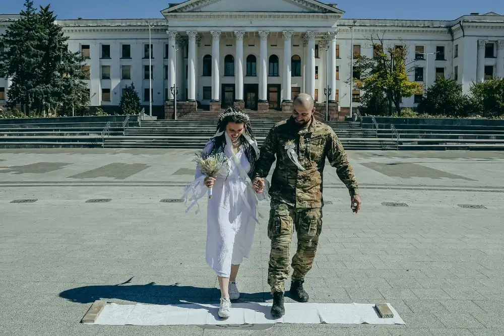 Весілля у Краматорську під час війни