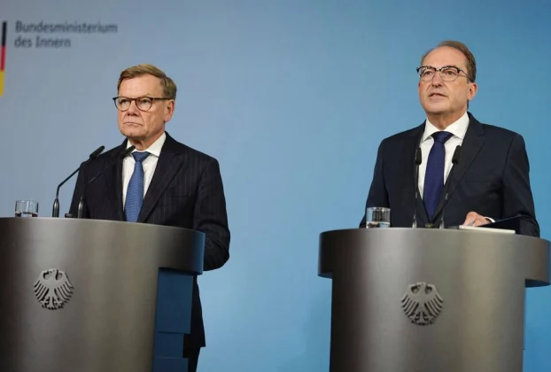 Міністр внутрішніх справ Німеччини Добріндт і міністр закордонних справ Вадефуль