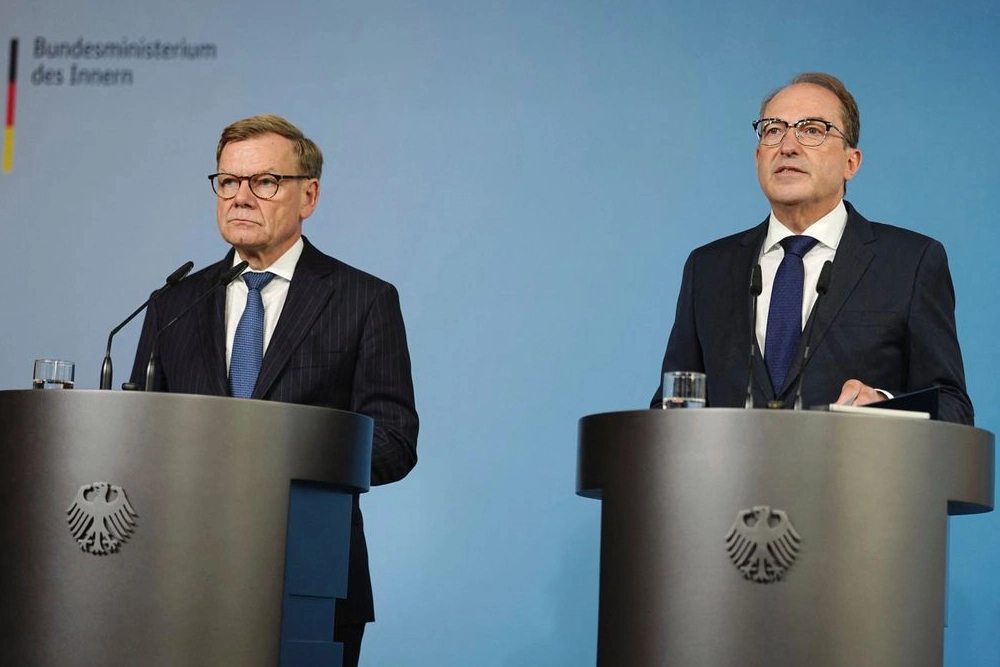 Міністр внутрішніх справ Німеччини Добріндт і міністр закордонних справ Вадефуль