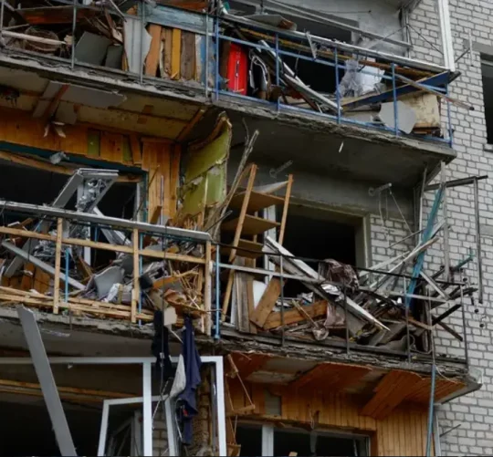 Масштабний обстріл Росії на Україну призвів до значного пошкодження будинків