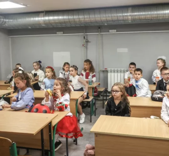 навчальний клас організований у підвалі школи