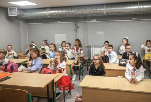 навчальний клас організований у підвалі школи