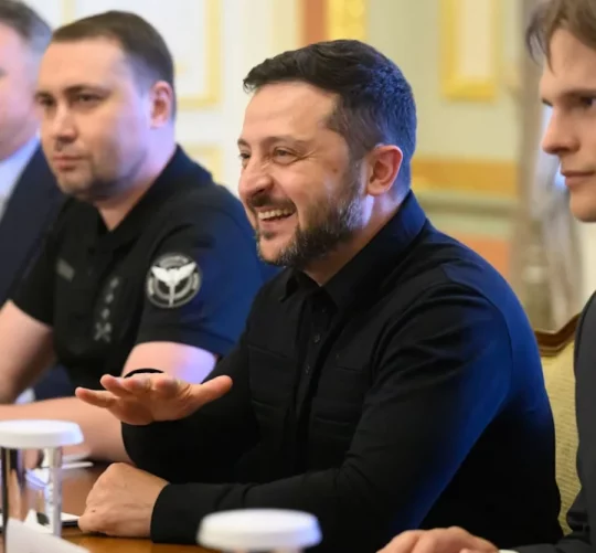 жарт Зеленського під час зустрічі з американськими посланцями Трампа