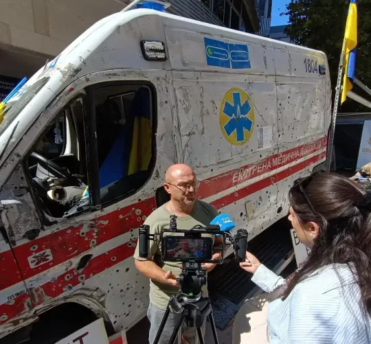 Роман Грималюк, президент асоціації «ОРАНТА», у розмові з Euronews