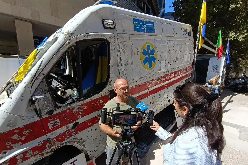 Роман Грималюк, президент асоціації «ОРАНТА», у розмові з Euronews