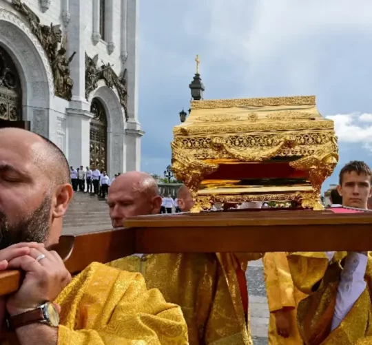 рака з мощами Димитрія Донського