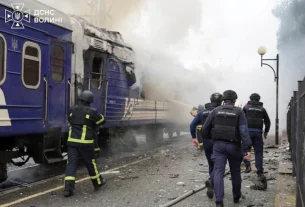 Вважається, що російський удар безпілотником по поїзду поблизу польського кордону в суботу не був спрямований проти Бориса Джонсона, який перебував неподалік