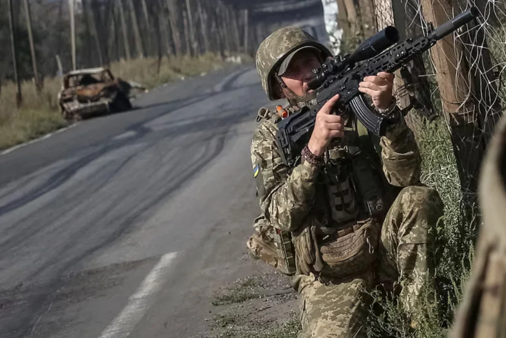 Українські військовослужбовці поблизу Краматорська, Україна, 11 вересня