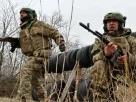 українські військові проводять тренування