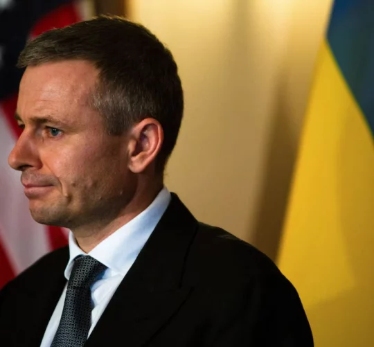 Міністр фінансів України Сергій Марченко бере участь у двосторонній зустрічі з міністром фінансів США Джанет Єллен у рамках щорічних зборів МВФ та СБ у Міністерстві фінансів у Вашингтоні, США, 23 жовтня 2024 року