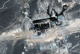 На супутниковому знімку видно трубопровід «Схід-Захід» у Саудівській Аравії після удару, який він зазнав у п’ятницю