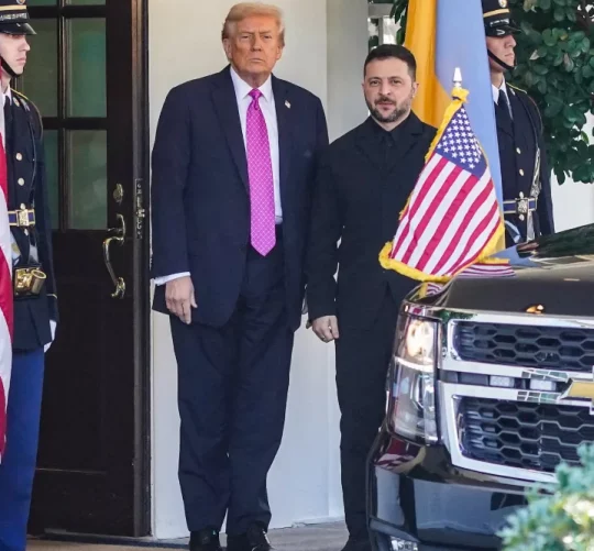 Трамп із Зеленським у Білому домі в жовтні минулого року. Очікується, що вони зустрінуться під час рідкісної зустрічі на полях Генеральної Асамблеї ООН