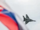 винищувач МІГ у повітрі Словаччини