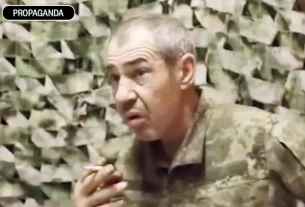 пропагандистське відео примусово зняте російськими військовослужбовцями
