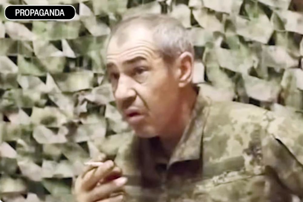 пропагандистське відео примусово зняте російськими військовослужбовцями