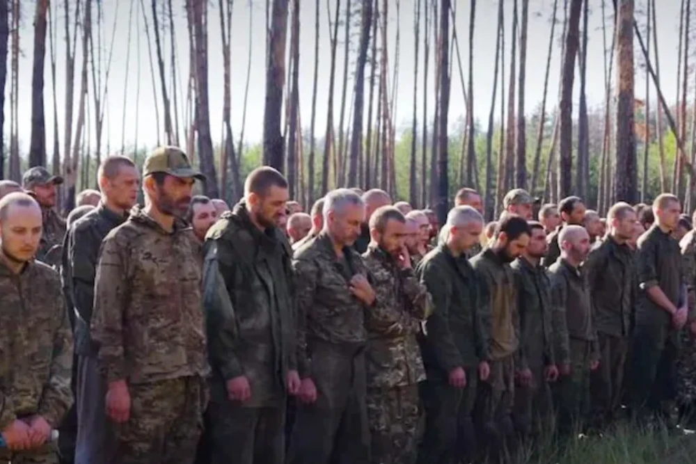 російські солдати полонені