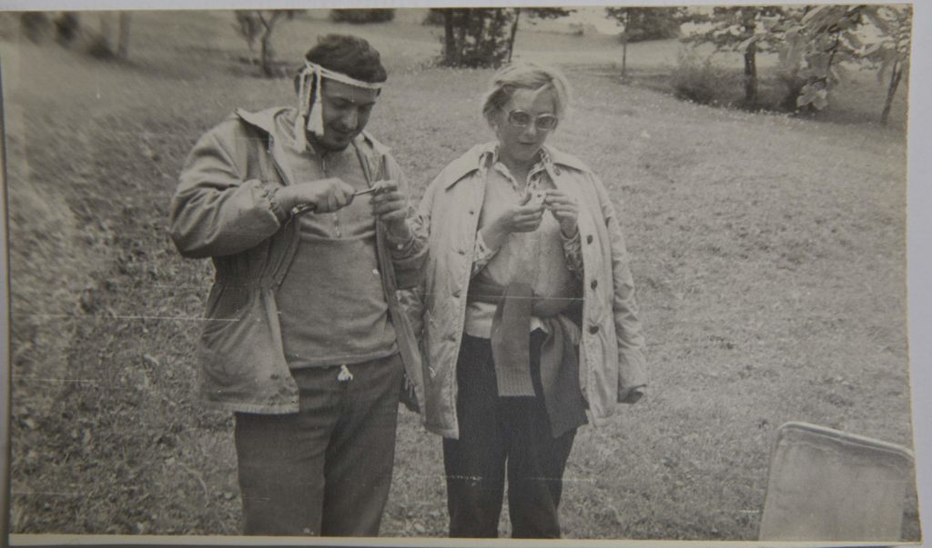 Початок 1980-х. Андрій Павлишин та Лариса Крушельницька
