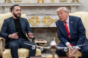 Дональд Трамп не шкодував похвал на адресу таких сильних лідерів, як Наїб Букеле, глава уряду Сальвадору