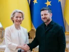 Урсула фон дер Ляєн та президент України Володимир Зеленський