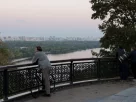 оглядовий майданчик на схилах Дніпра