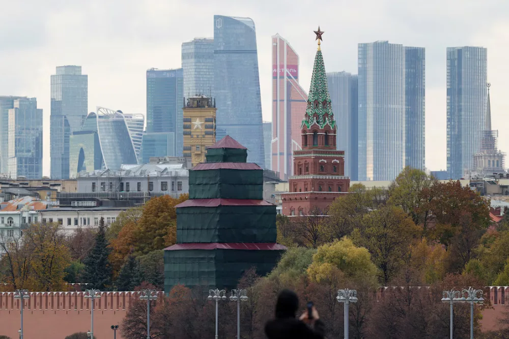 вид на Москва сіті