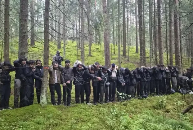 Латвійські прикордонники затримали осіб, які незаконно потрапили до країни через тунель