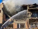 У понеділок, 12 жовтня служби екстреної допомоги відреагували на удар російського безпілотника по житловому будинку в Харкові